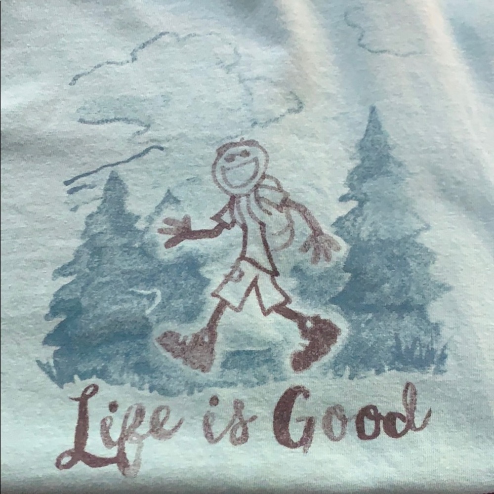 Life is Good tee
